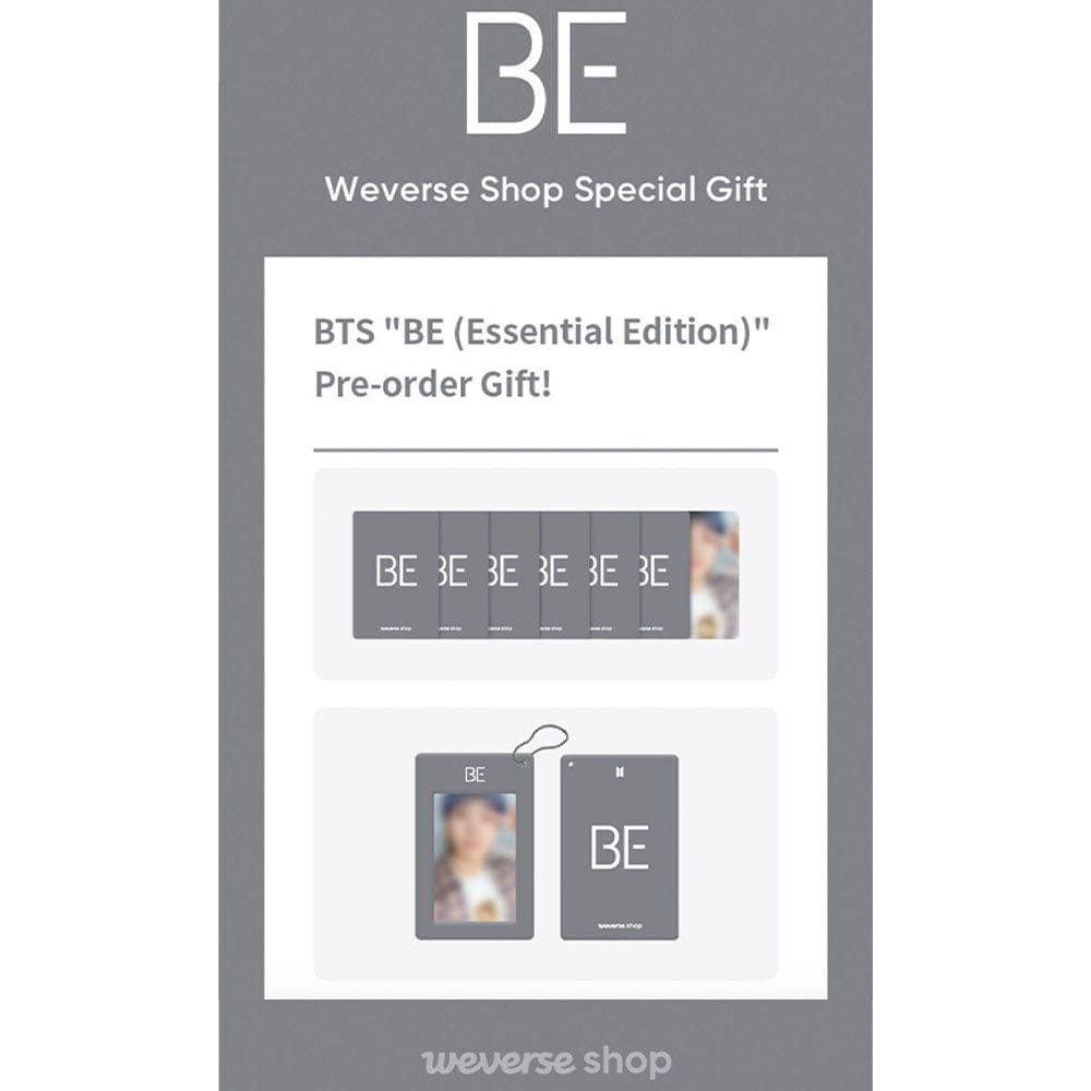 US Free Shipping) BTS BE (Essential Edition) Weverse Pre-order Be