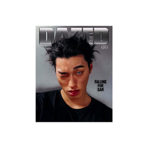 BTS Magazine A - DAZED文字 シルバー ATEEZ サン SAN - 雑誌 Dazed 26年 Fall Edition インタビュー和訳つき