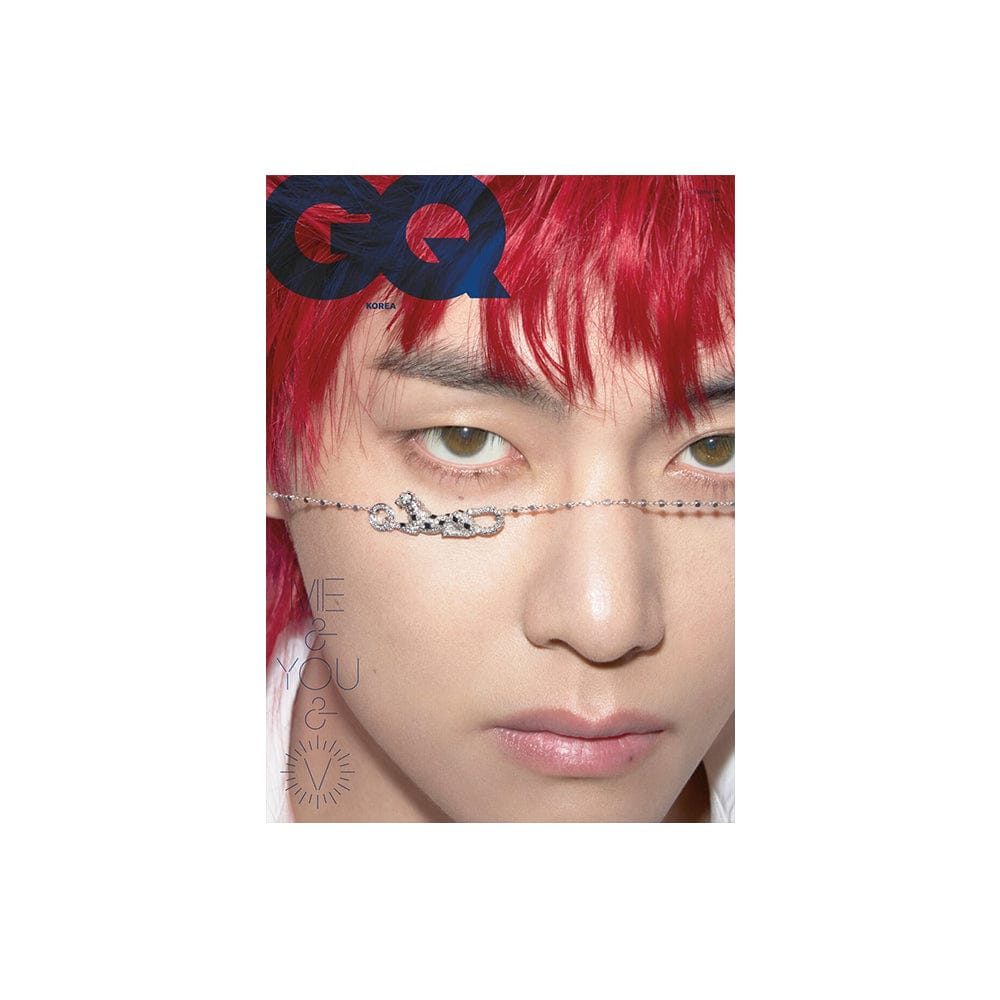 BTS Magazine B（GQ文字 紺） BTS V - 雑誌 GQ 2026年2月号