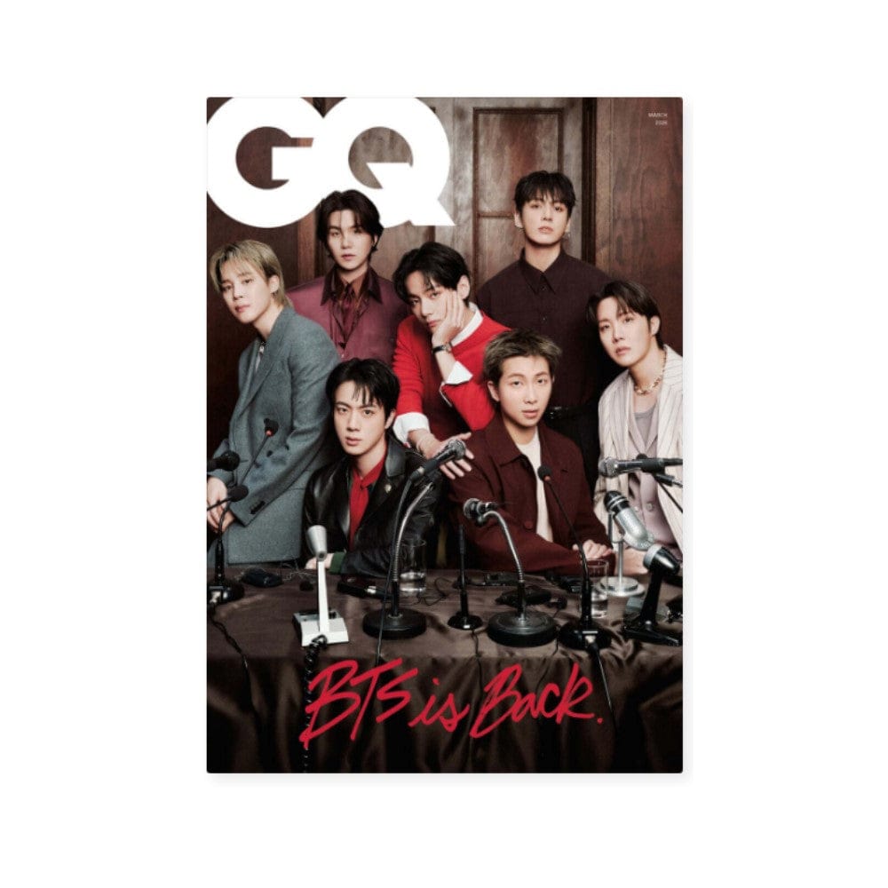 BTS Magazine BTS cover BTS - 雑誌 GQ Korea 2026年3月号