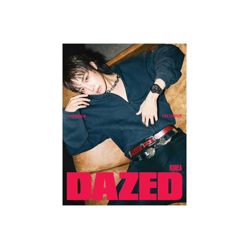 BTS Magazine C - DAZED文字 赤 BTS J-HOPE - 雑誌 Dazed 2026年8月号 インタビュー和訳つき