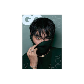 BTS Magazine E（GQ文字 水色） BTS V - 雑誌 GQ 2026年2月号