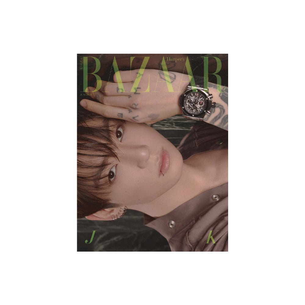 BTS Magazine F BTS ジョングク - 雑誌 HARPER'S BAZAAR 2026年6月号