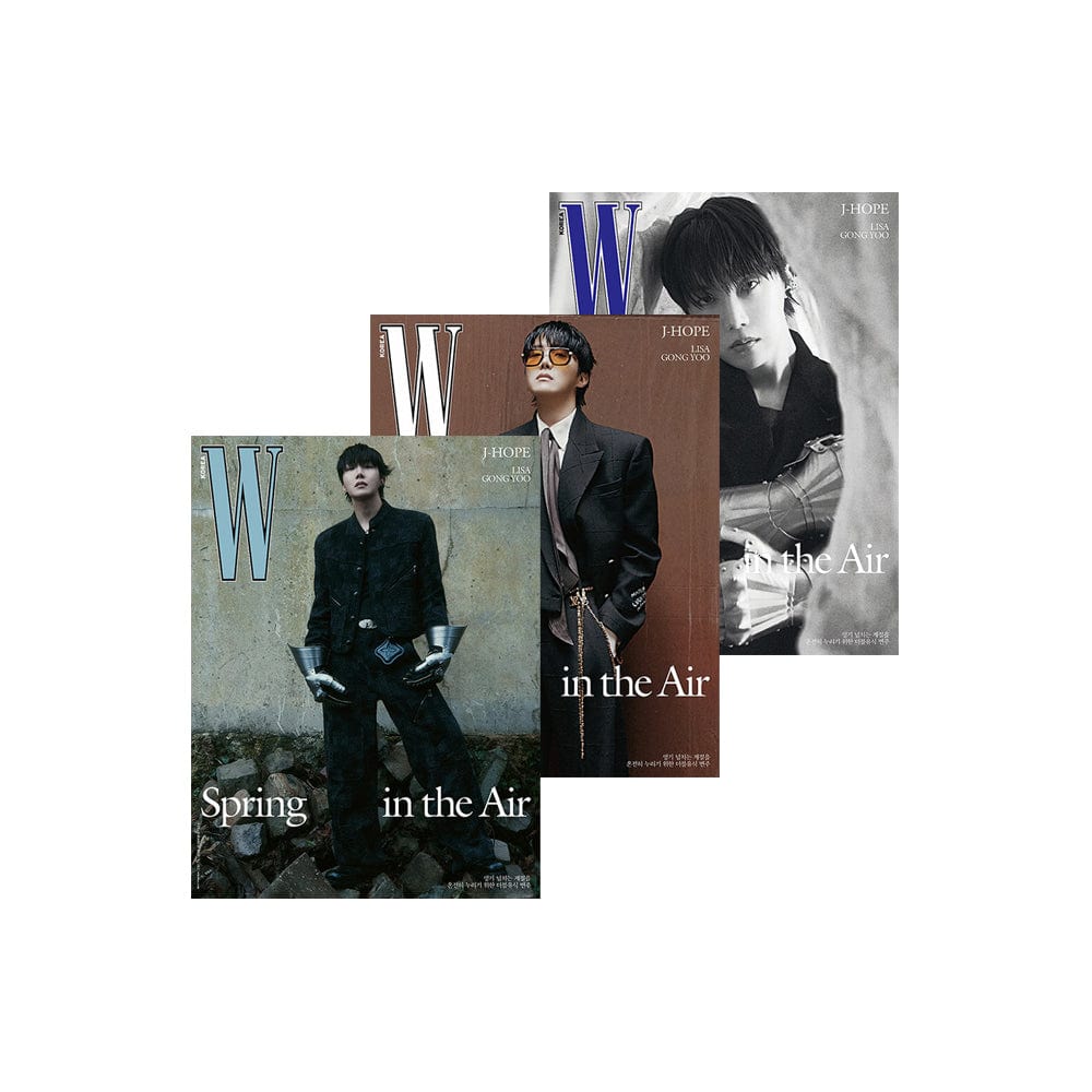 BTS Magazine Set (A + B + C) 雑誌 W Volume 3 : 表紙 J-HOPE (2025年3月号)