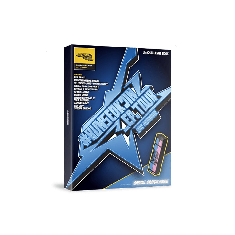 BTS MD / GOODS BTS JIN - #RUNSEOKJIN_EP.TOUR in GOYANG CHALLENGE BOOK