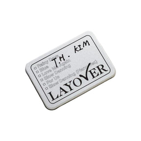 BTS MD / GOODS BTS V - LAYOVER TIN CASE STICKER SET 705 LAYOVER