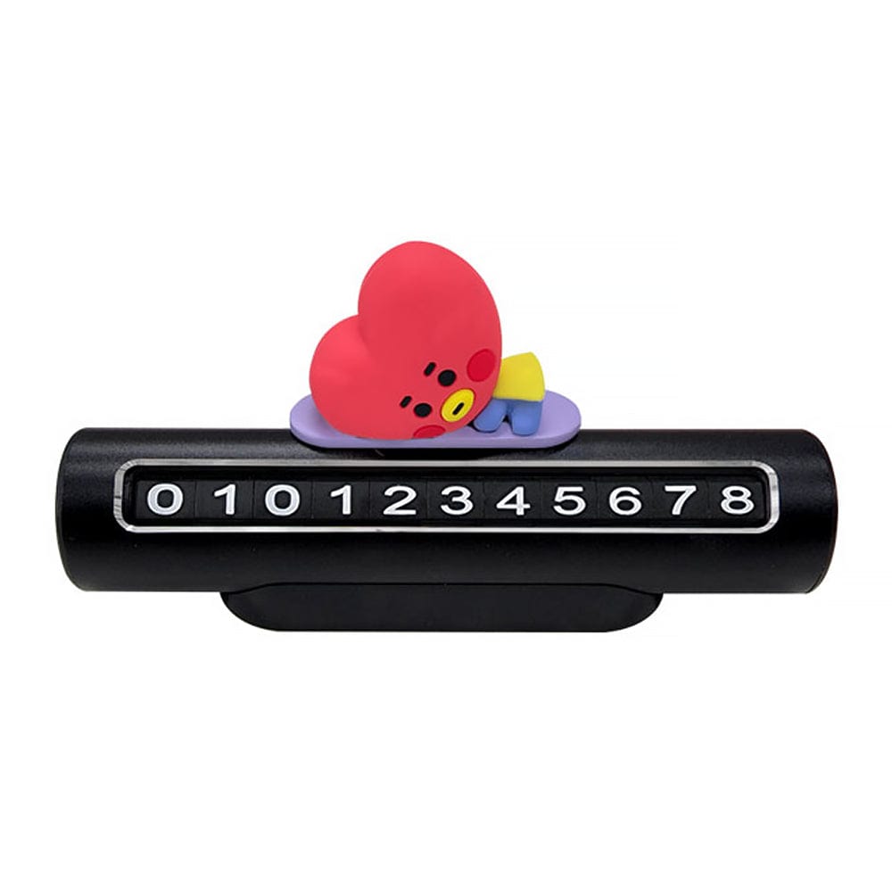BTS MD / GOODS TATA BTS - BT21 Baby Figure Phone Number Plate for Vehicles LINE FRIENDS