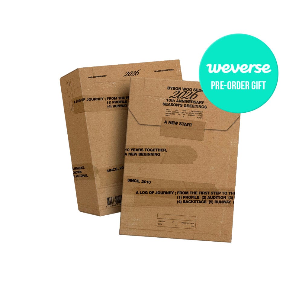 Byeon Woo Seok MD / GOODS ピョン·ウソク - 2026 10th ANNIVERSARY SEASON'S GREETINGS