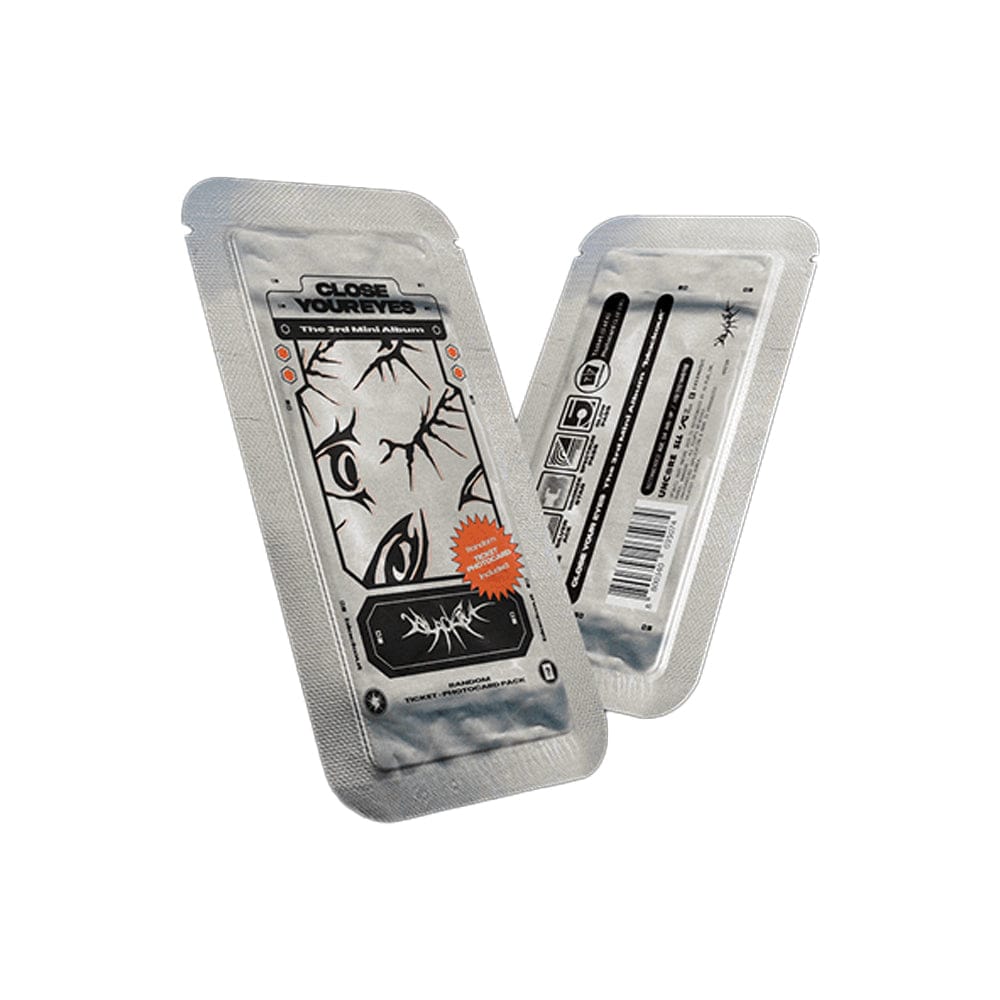 CLOSE YOUR EYES ALBUM CLOSE YOUR EYES - 3rd Mini Album [BLACKOUT]  (TICKET VER.)