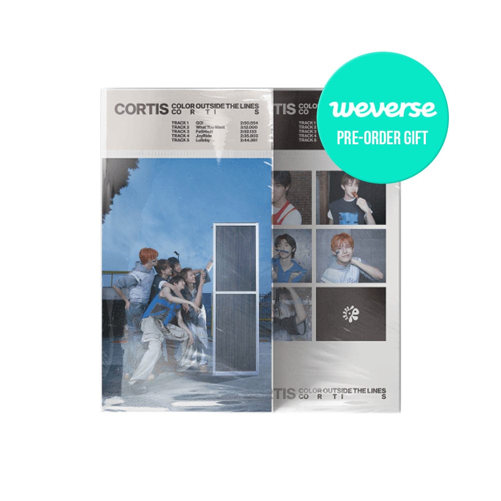 CORTIS ALBUM CORTIS - The 1st EP COLOR OUTSIDE THE LINES  (Weverse Albums ver.)