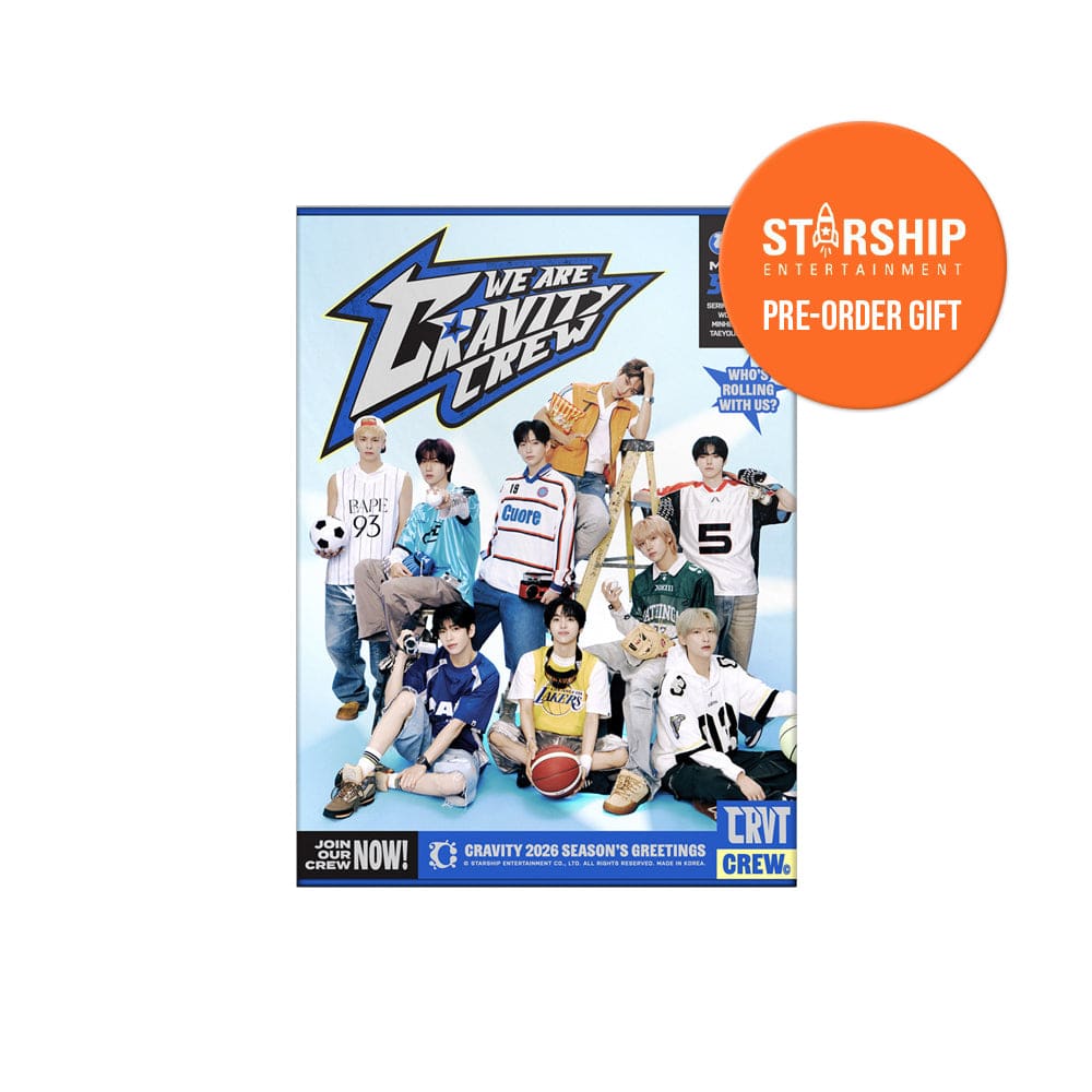 CRAVITY MD / GOODS STARSHIP 特典付き CRAVITY 2026 SEASON'S GREETINGS : WE ARE CRAVITY CREW