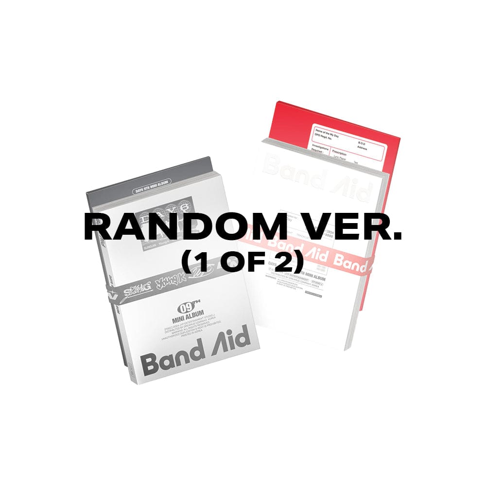 DAY6 ALBUM 1 Random DAY6 - 9th ミニアルバム BAND AID (Photobook Ver)