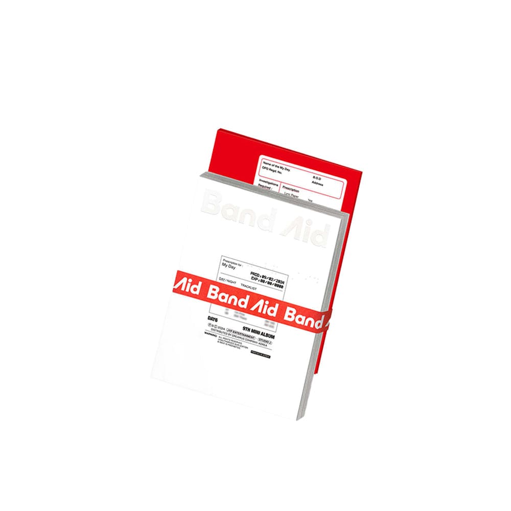 DAY6 - 9th Mini Album BAND AID (Photobook Ver)