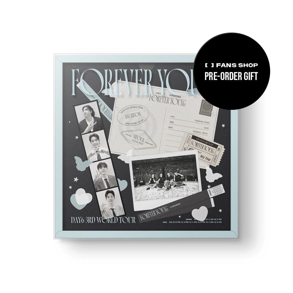 DAY6 ALBUM FANS SHOP 特典付き 【SHOCKING SALE】DAY6 - 3RD WORLD TOUR [FOREVER YOUNG] BLU-RAY (3 DISC)