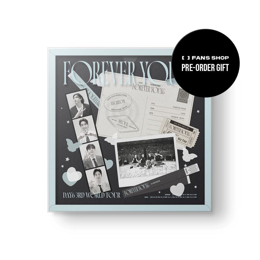 DAY6 PHOTOBOOK DAY6 - 3RD WORLD TOUR [FOREVER YOUNG] BLU-RAY (3 DISC)