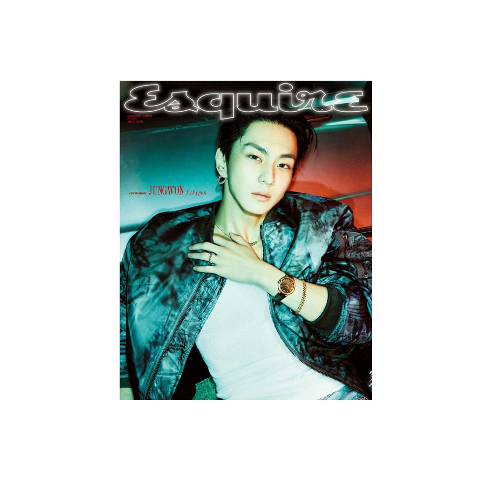 ENHYPEN Magazines A ジョンウォン 【和訳付き】ENHYPEN - 雑誌 Esquire  (2026年 7月号)