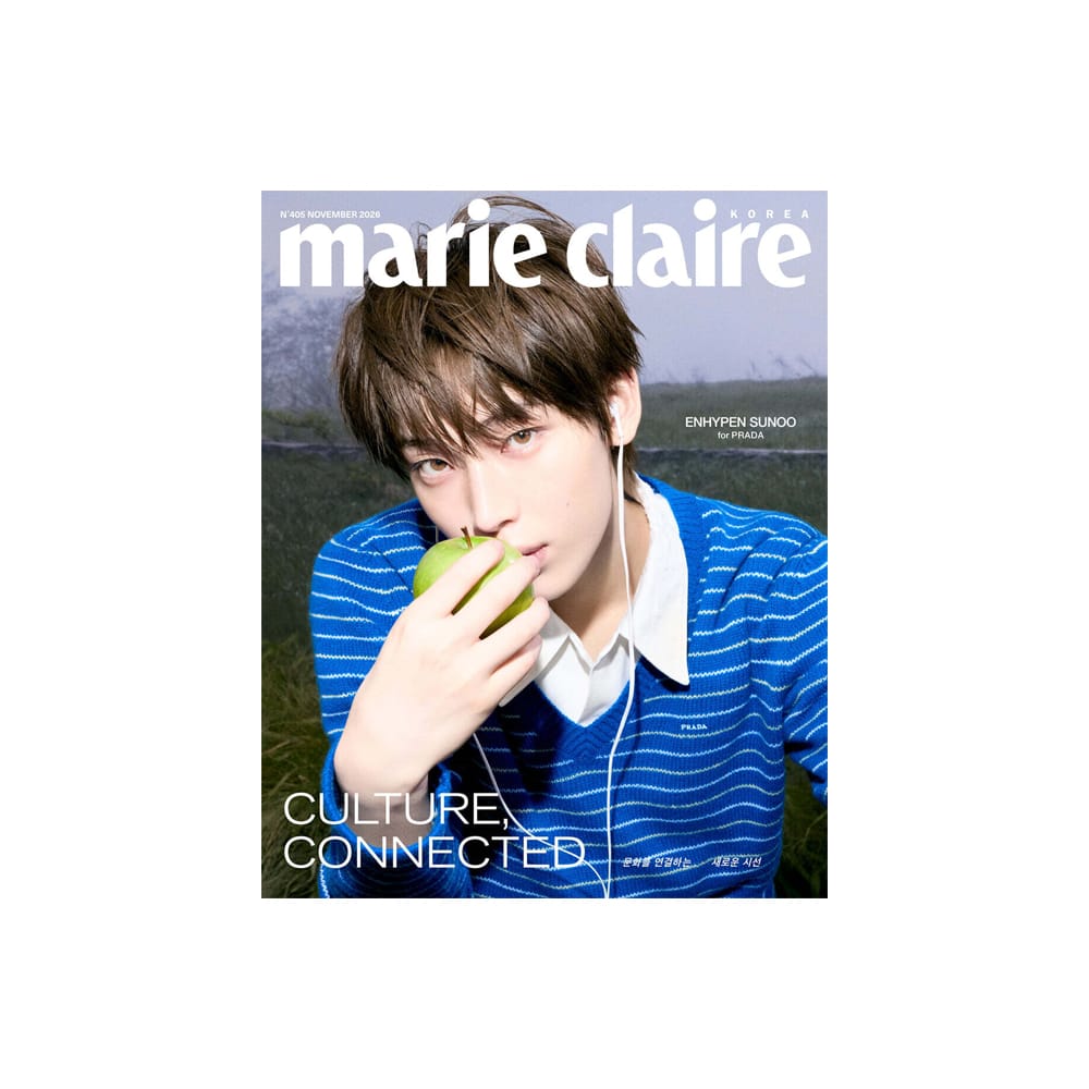 ENHYPEN Magazines B SUNGHOON 【和訳付き】ENHYPEN - 雑誌 MarieClaire  (2026年 11月号)