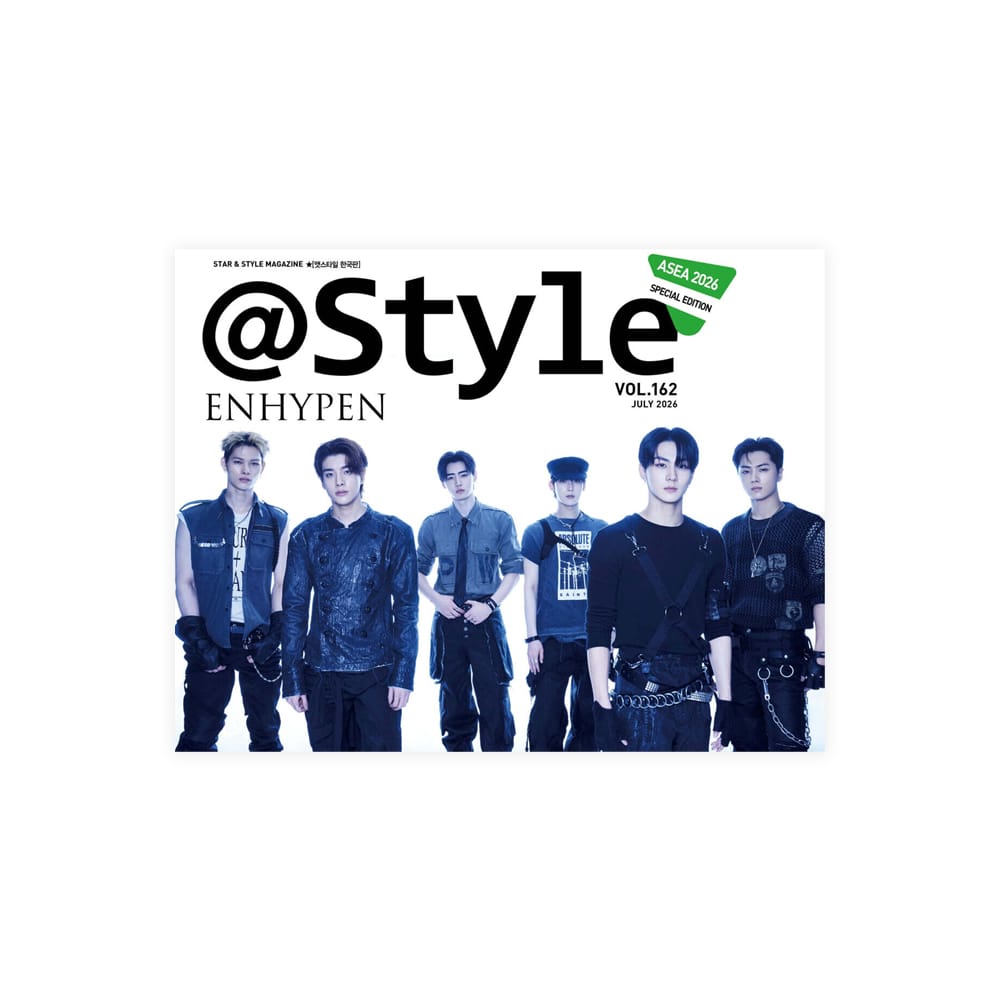 ENHYPEN Magazines 【和訳付き】ENHYPEN - 雑誌 @STYLE [B] (2026年 7月号)