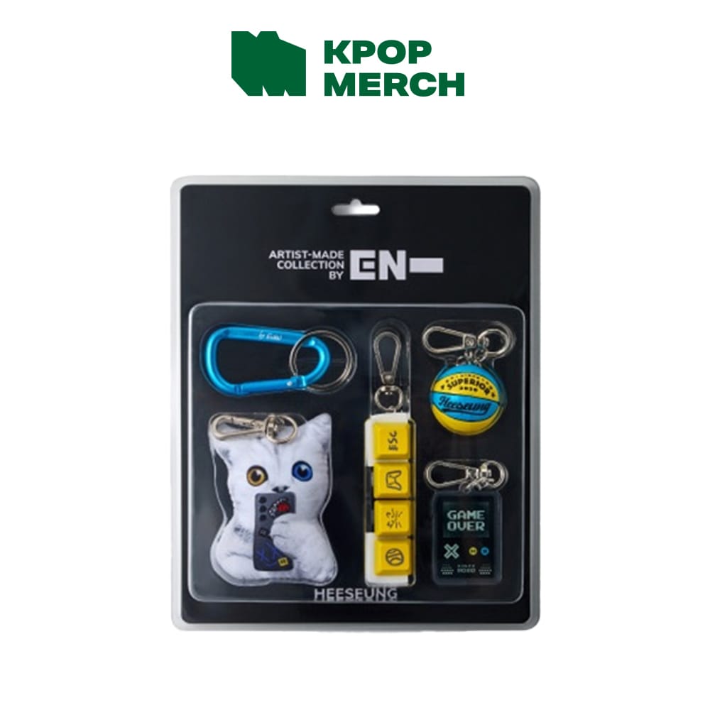 ENHYPEN MD / GOODS イエロー 【OUTLET】ENHYPEN - BY ENH ヒスン UNSERIOUS KEYRING PKG 701