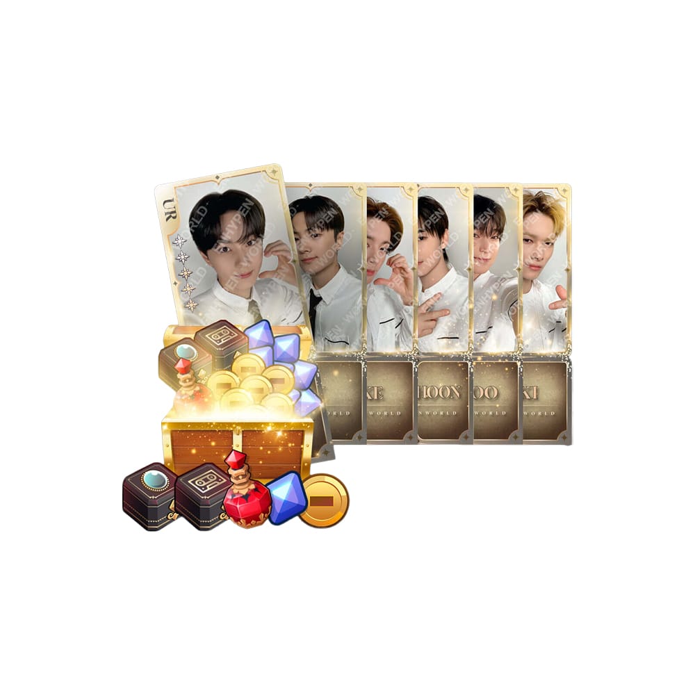 ENHYPEN MD / GOODS ENHYPEN - WORLD COUPON CARD COLLECTION (AFTER CLASS GAMEPACK ver.)