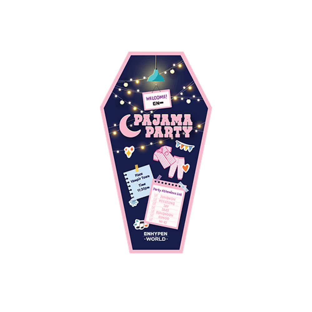 ENHYPEN MD / GOODS ENHYPEN - WORLD COUPON CARD COLLECTION PAJAMA PARTY SPECIAL ver