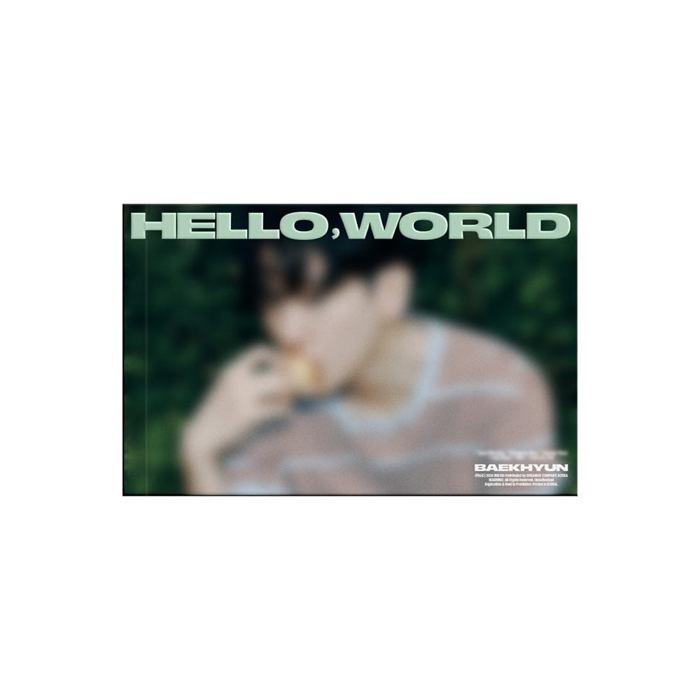 EXO ALBUM World Ver. ベクヒョン (EXO) - 4th ミニアルバム HELLO, WORLD (Photobook ver.)