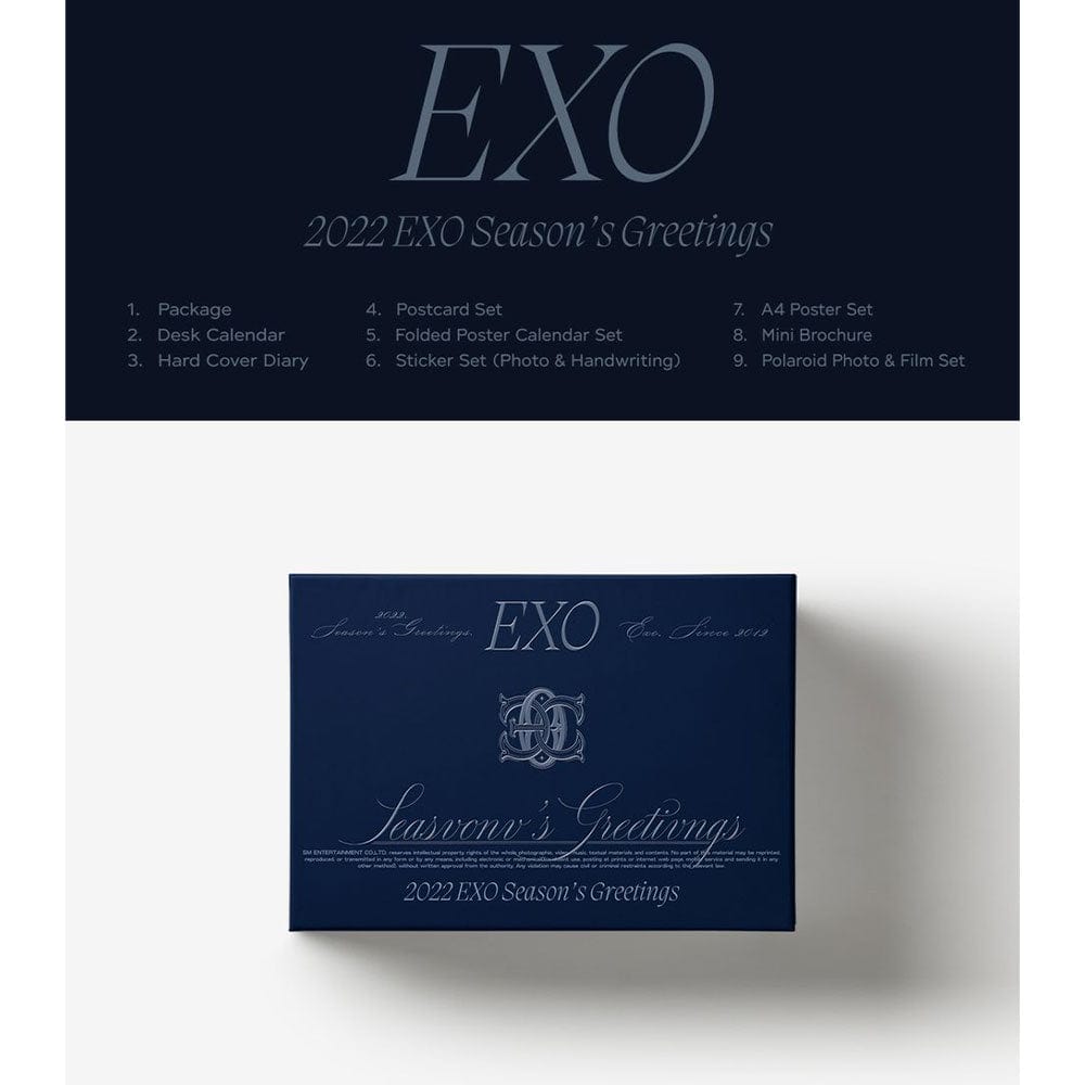 EXO MD / GOODS 2022 EXO SEASONS GREETINGS