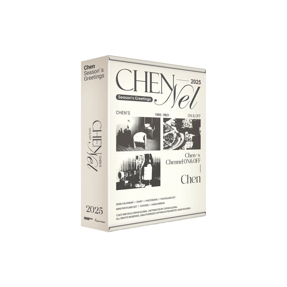 EXO MD / GOODS CHEN - 2025 SEASON’S GREETINGS ‘Chen’s Chennel ON & OFF