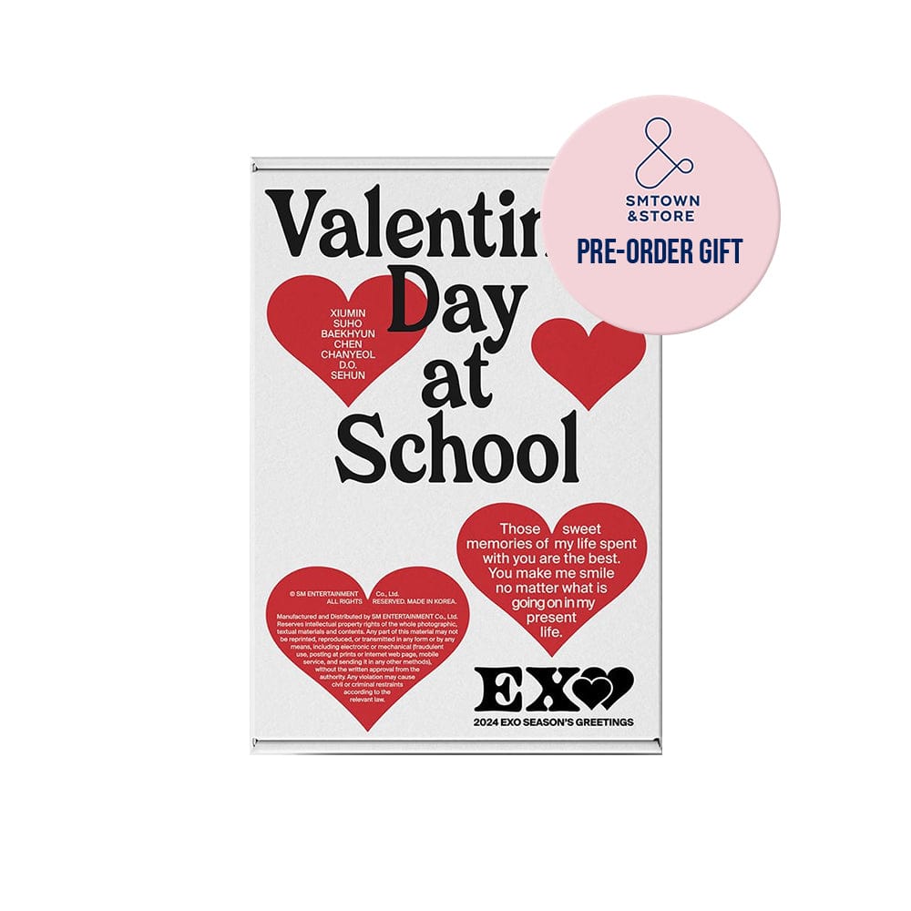 EXO MD / GOODS SM Store POB EXO - 2024 シーズングリーティング SEASON'S GREETINGS [Valentine's Day at School)