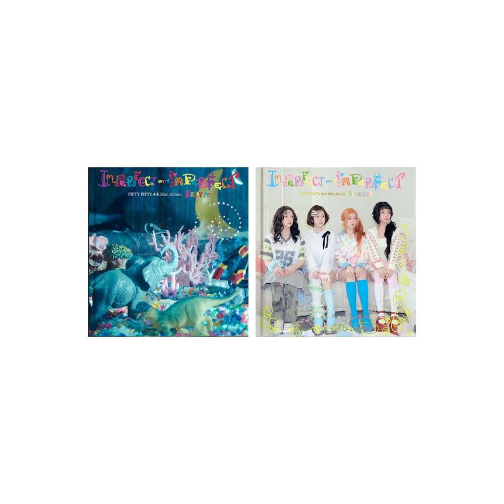 FIFTY FIFTY ALBUM FIFTY FIFTY - 4th Mini Album [IMPERFECT-I'MPERFECT]