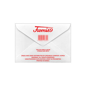 fromis_9 ALBUM to ver fromis_9 - 6th ミニアルバム [FROM OUR 20'S] [POSTCARD VER.]