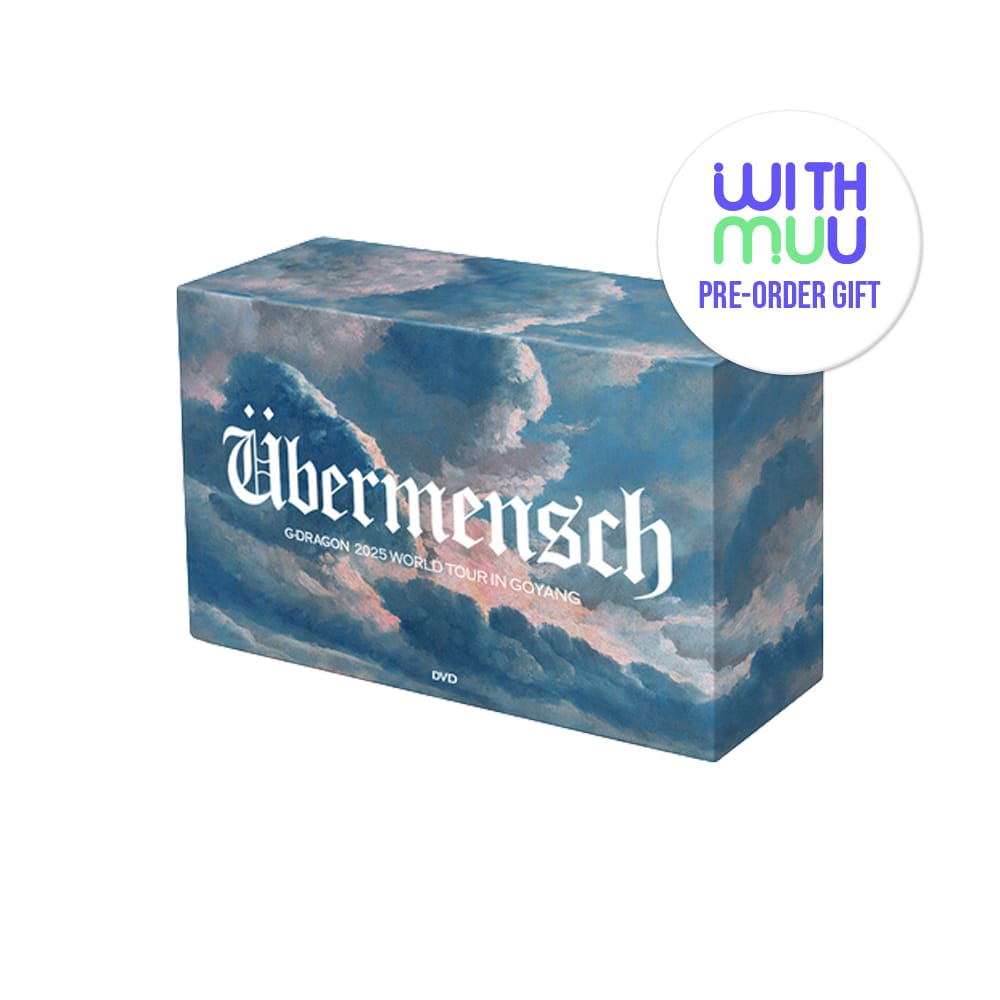 G-DRAGON DVD / BLU-RAY WITHMUU特典付き G-DRAGON - UBERMENSCH 2025 WORLD TOUR IN GOYANG (SPECIAL ver.)