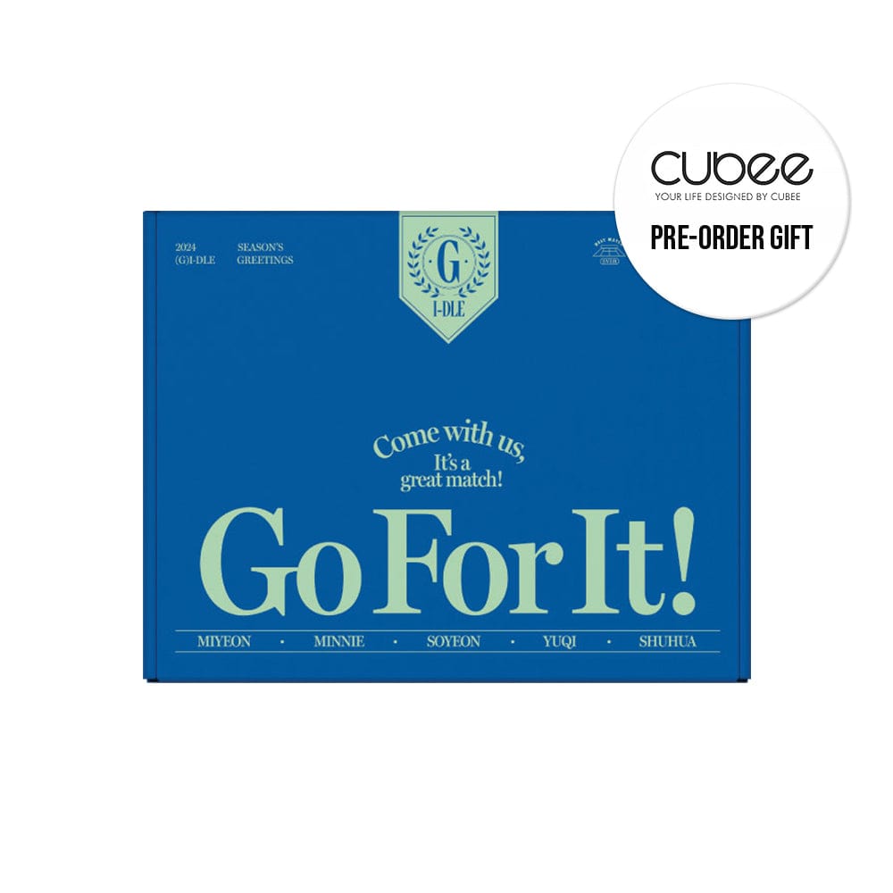 (G)I-DLE MD / GOODS CUBEE (G)IDLE - 2024 SEASON'S GREETINGS シーズングリーティング [Go For It!]