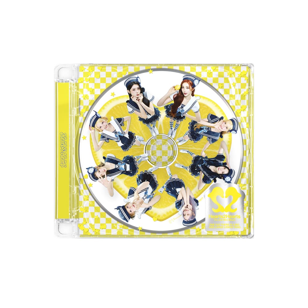 Hearts2Hearts ALBUM Hearts2Hearts - 2nd ミニアルバム[LEMON TANG] (JEWEL CASE VER.)