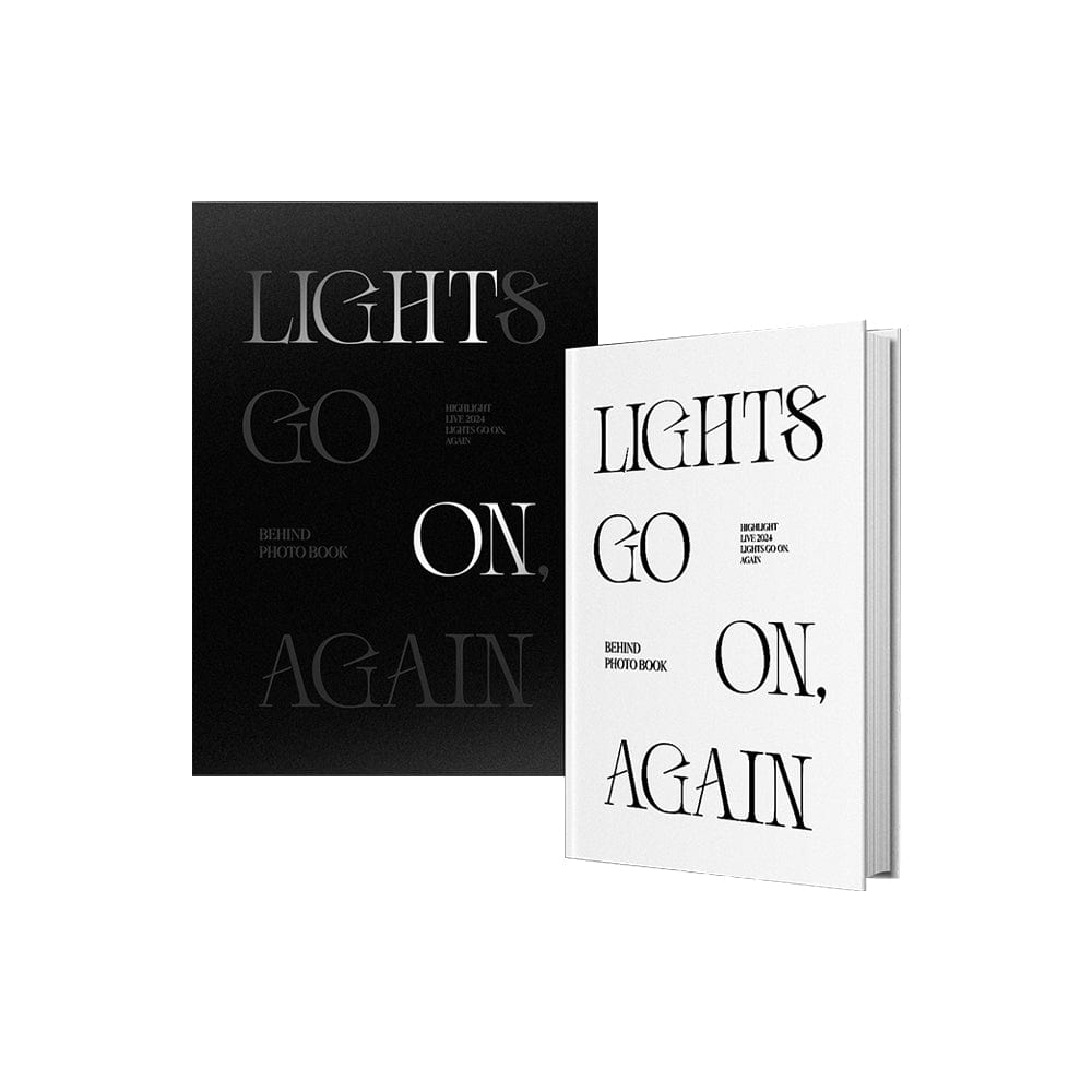 Highlight Photobook HIGHLIGHT - LIVE 2024 'LIGHTS GO ON, AGAIN' BEHIND フォトブック