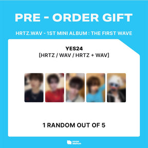 HRTZ.WAV ALBUM HRTZ.WAV - 1st Mini Album [THE FIRST WAVE] (WAV VER.)