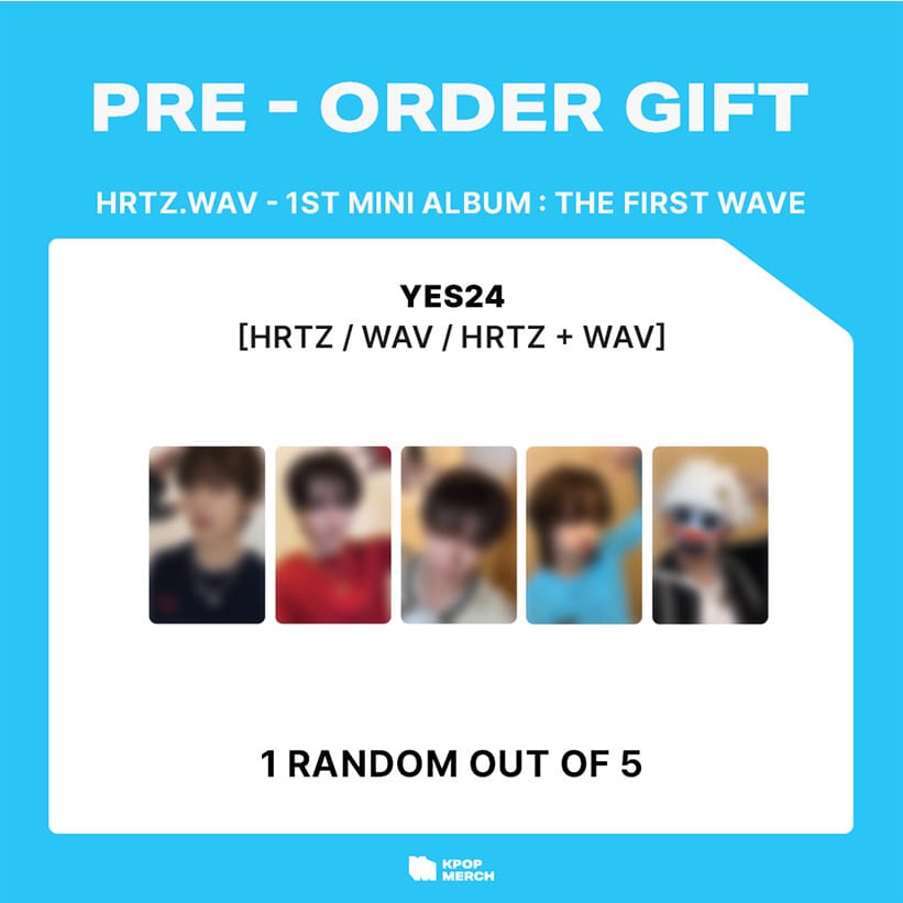 HRTZ.WAV ALBUM HRTZ.WAV - 1st Mini Album [THE FIRST WAVE] (WAV VER.)