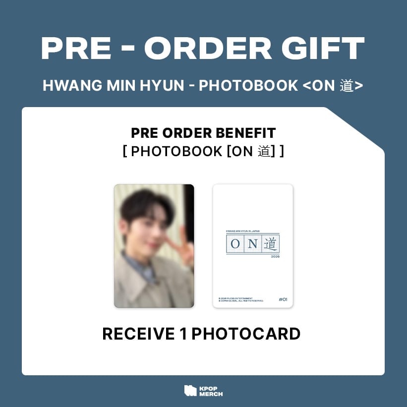 HWANG MIN HYUN ファン・ミニョン - PHOTOBOOK [ON 道]