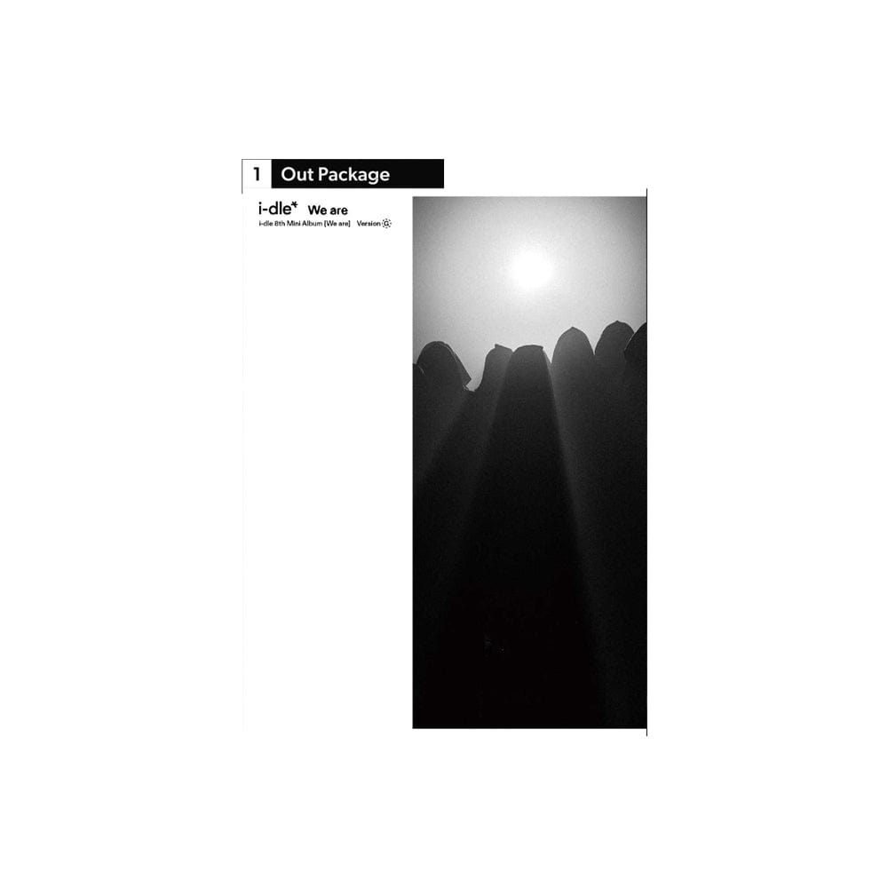 I-DLE ALBUM G / KTOWN4U特典付き (Ktown4U, Dear My Muse) i-dle - 8th Mini Album [ We are ]