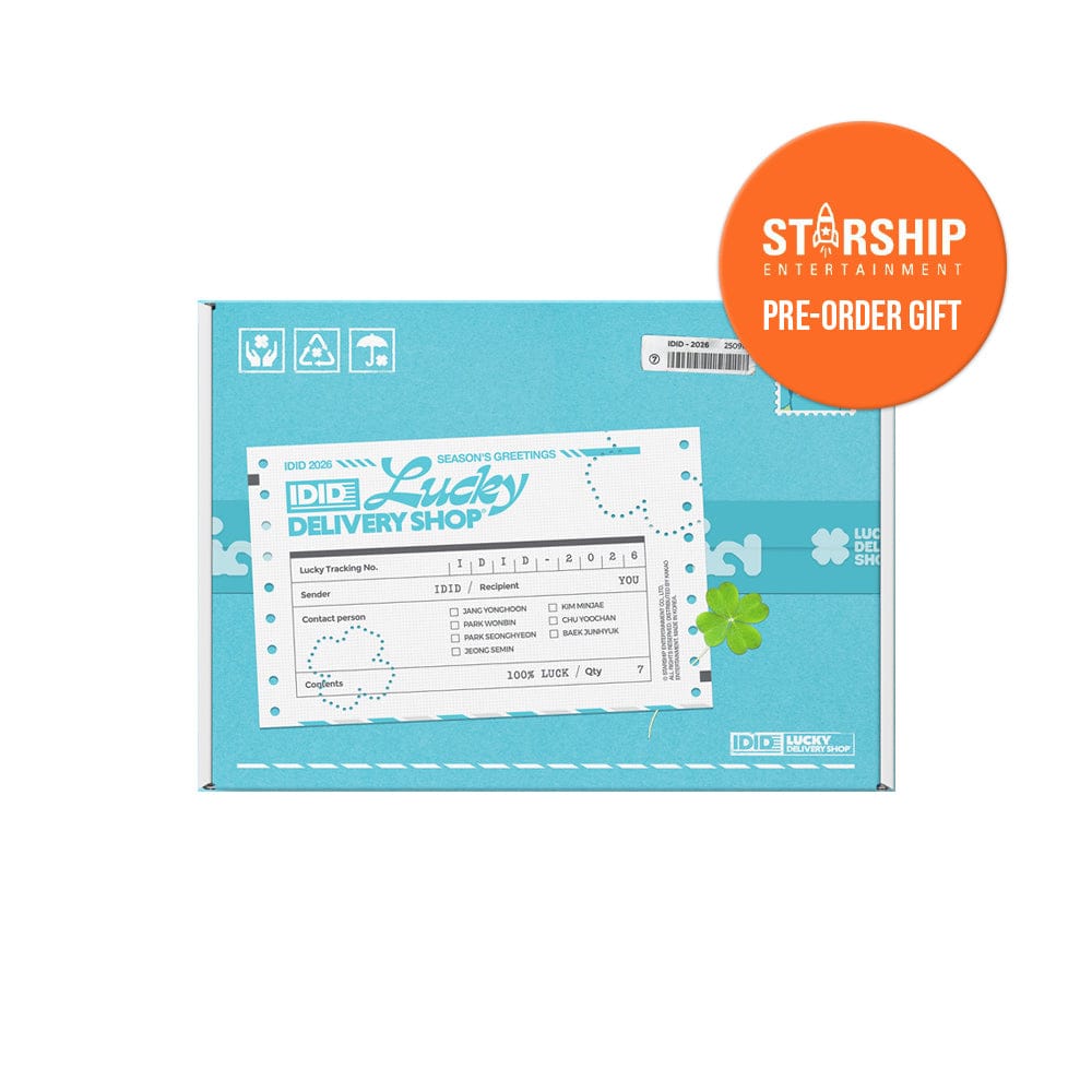 IDID MD / GOODS STARSHIP 特典付き IDID 2026 SEASON'S GREETINGS : LUCKY DELIVERY SHOP