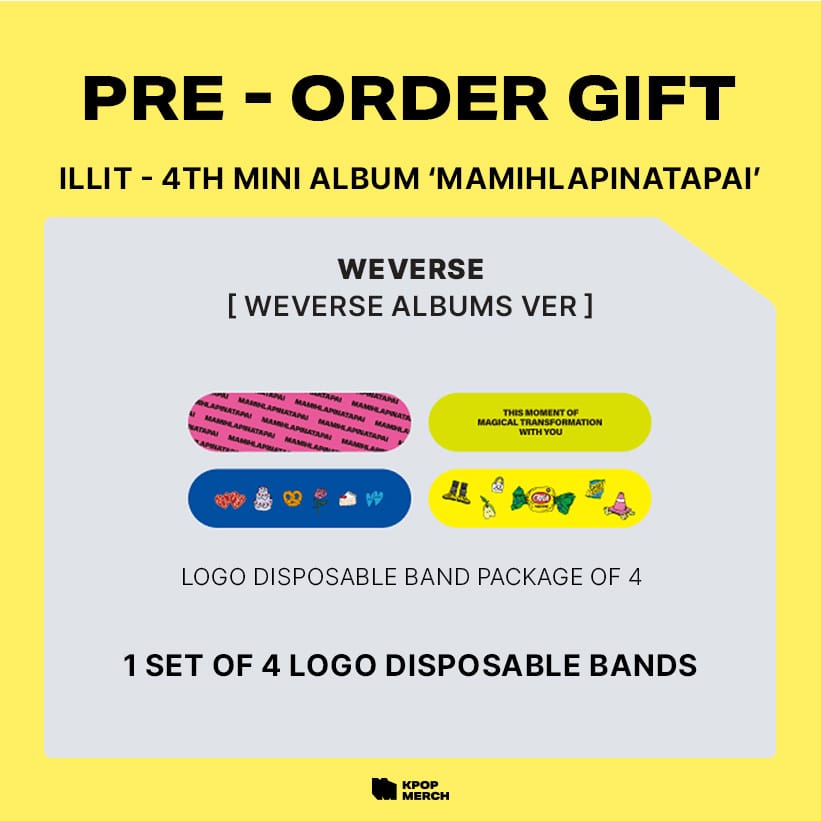 ILLIT ALBUM ILLIT - 4th ミニアルバム  [MAMIHLAPINATAPAI] (WEVERSE ALBUMS VER.)