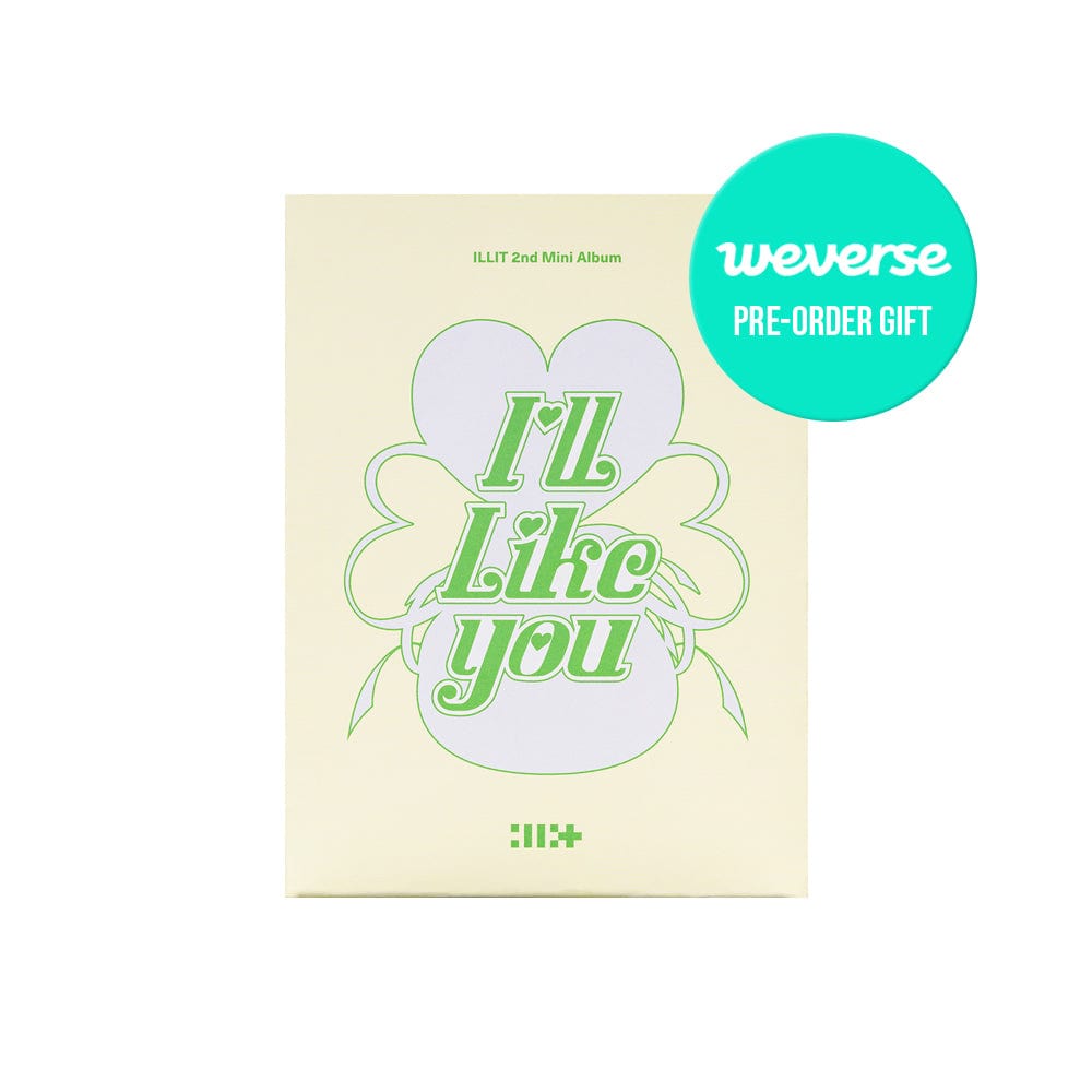 ILLIT ALBUM Weverse POB ILLIT - 2nd ミニアルバム 'I'LL LIKE YOU' (Weverse Albums ver.)