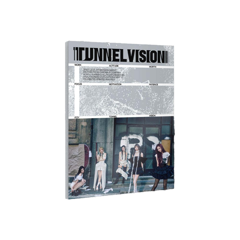 ITZY ALBUM A ver. ITZY - 11th Mini Album TUNNEL VISION (SPECIAL Ver.)