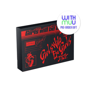 ITZY ALBUM A ver. / Withmuu特典付き ITZY - [GIRLS WILL BE GIRLS] PLATFORM ALBUM_POCAALBUM