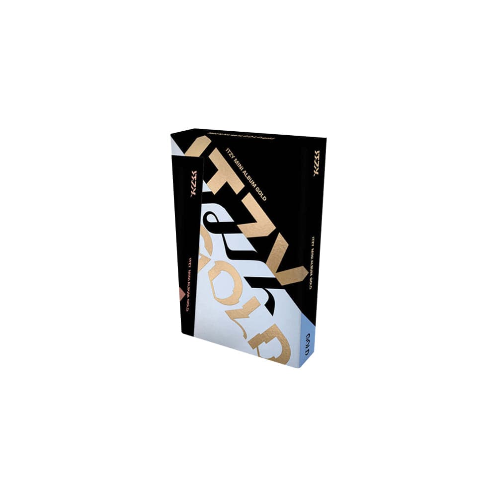 itzy GOLD アルバム 直筆サイン 直筆サイン入り】 ITZY GOLD アルバム 韓国版 ブルー 特典付き K