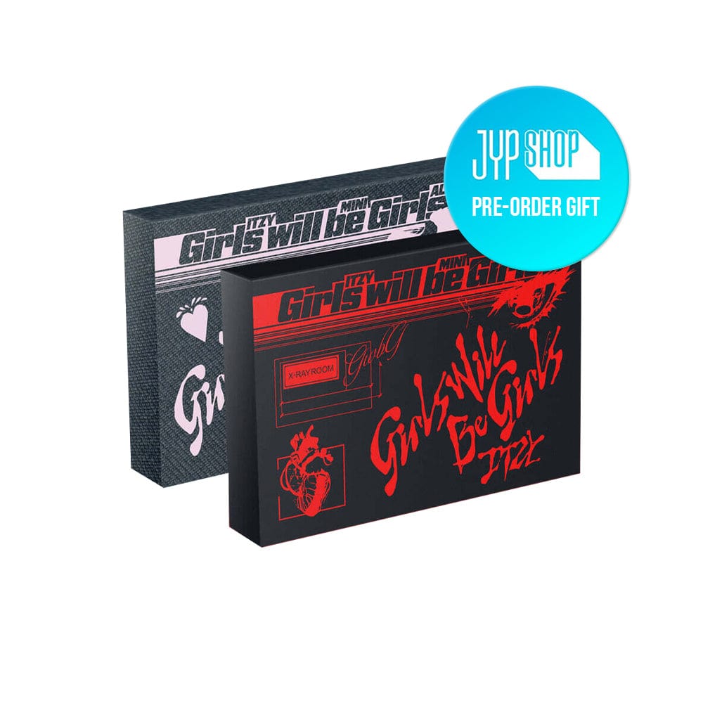 ITZY ALBUM SET / JYP特典付き ITZY - [GIRLS WILL BE GIRLS] PLATFORM ALBUM_POCAALBUM