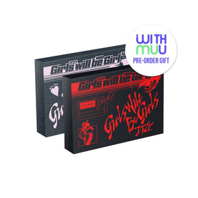 ITZY ALBUM SET / Withmuu特典付き ITZY - [GIRLS WILL BE GIRLS] PLATFORM ALBUM_POCAALBUM