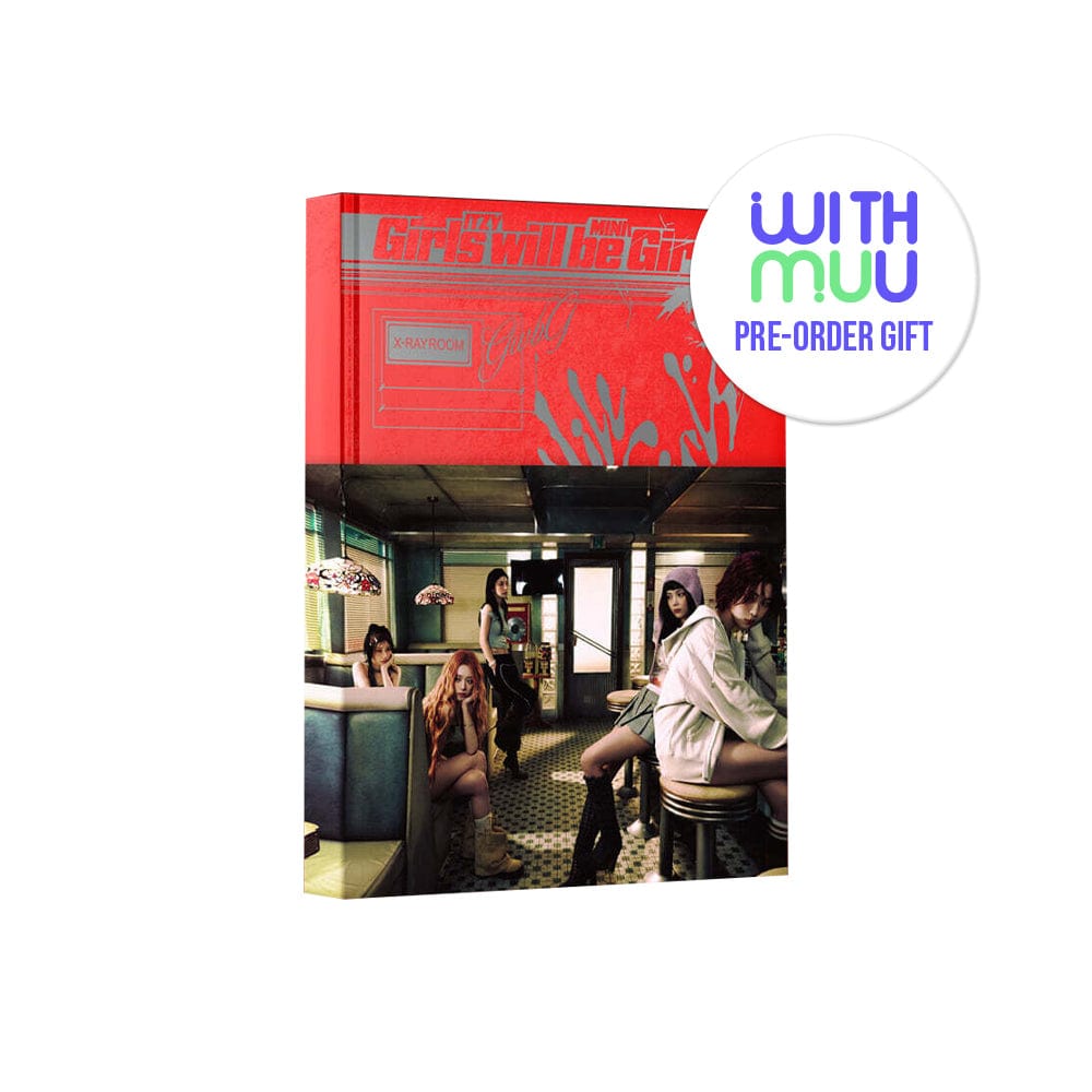 ITZY ALBUM Withmuu特典付き ITZY - [GIRLS WILL BE GIRLS] PHOTOBOOK VER