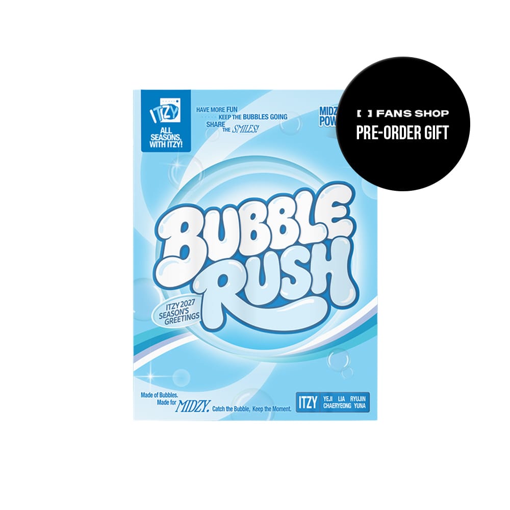 ITZY MD / GOODS ITZY - 2027 Seasons Greetings [BUBBLE RUSH]