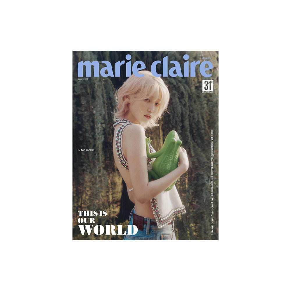 IU Magazines IU - 雑誌 Marie Claire (2024年 3月)